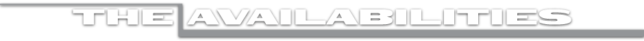 The Availabilities The Availabilities